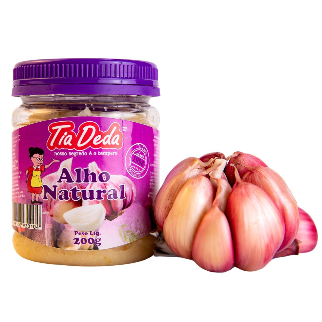 Alho Natural Tia Deda 200g